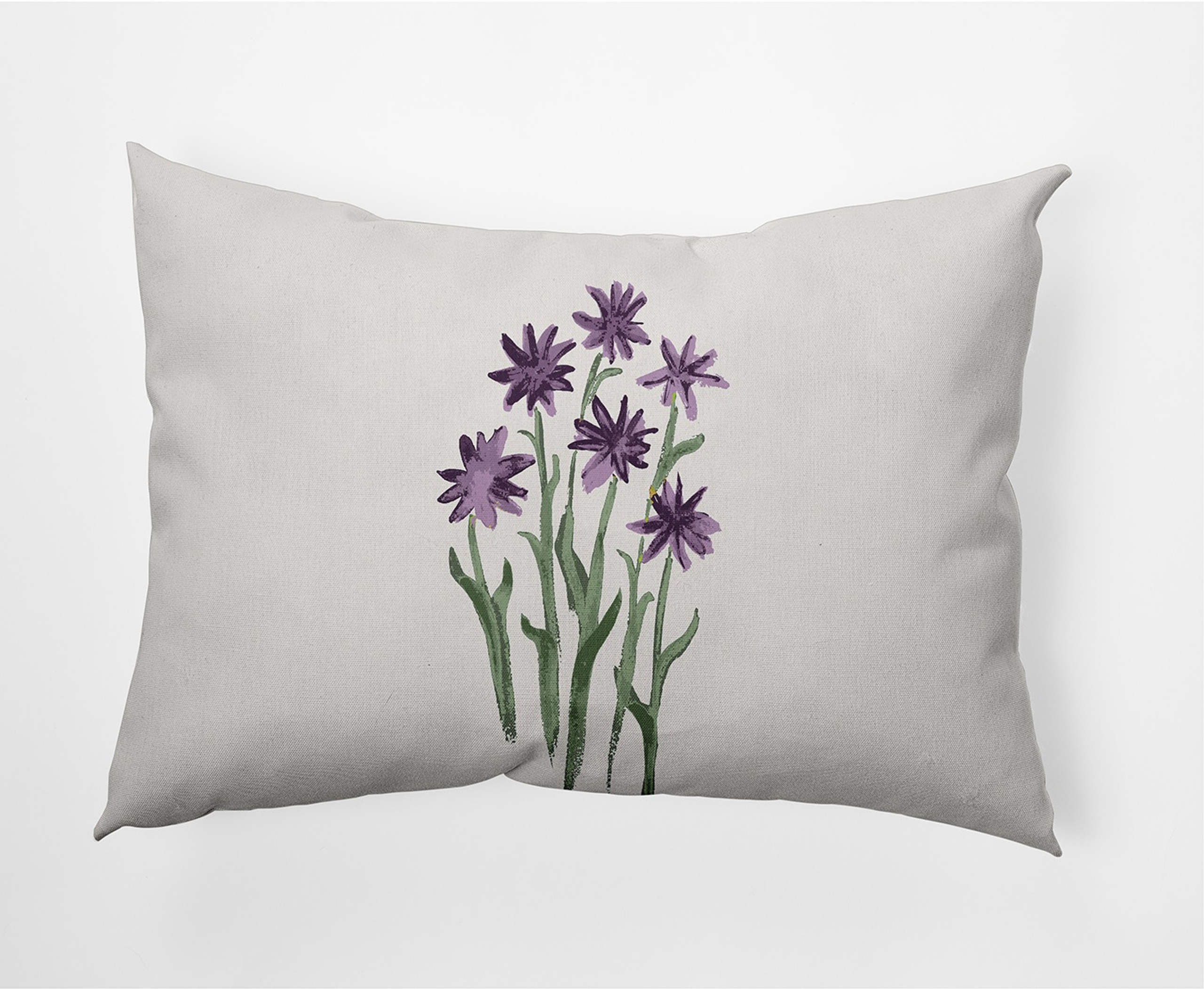 14 X 20 White Purple Aster Rectangular Outdoor Throw Pillow   Dncbd O5pf1117pu21 1420 01  95154.1682447533 